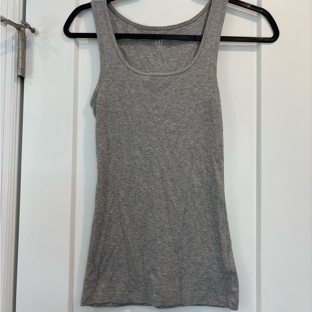 GAP Factory Heather Gray Tank Top